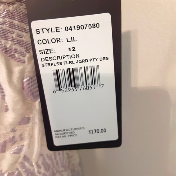 NWT ADRIANNA PAPELL FORMAL DRESS - Picture 9 of 14